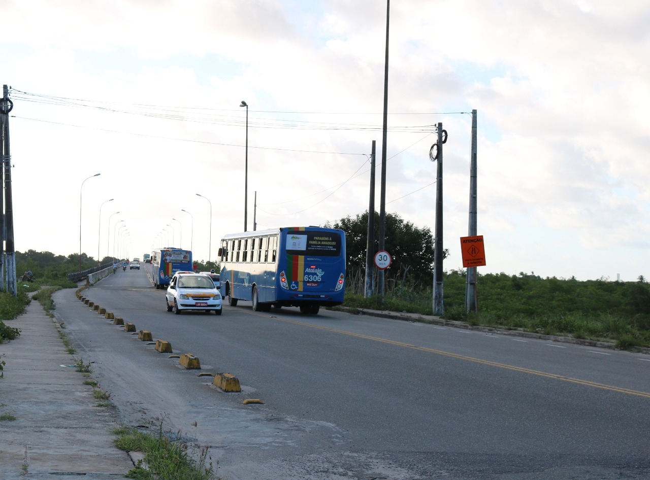 SMTT organizará trânsito em ponte que liga Aracaju a Socorro durante obra - SMTT Aracaju
